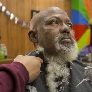 Denver barber grooming homeless